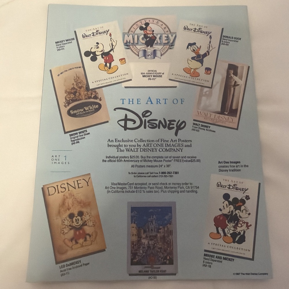Summer 1988 Vintage DISNEY NEWS MAGAZINE Mickey Mouse FIREWORKS Discovery Island - Picture 8 of 11